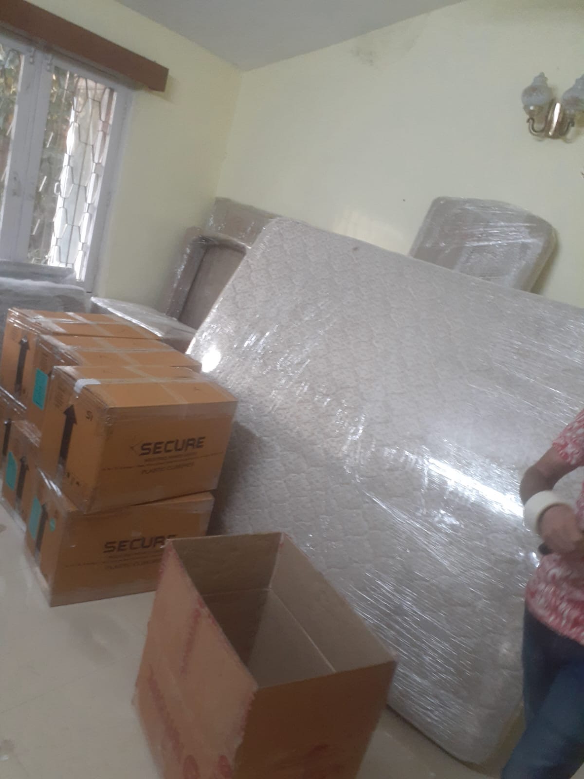 House packing preparation by movers